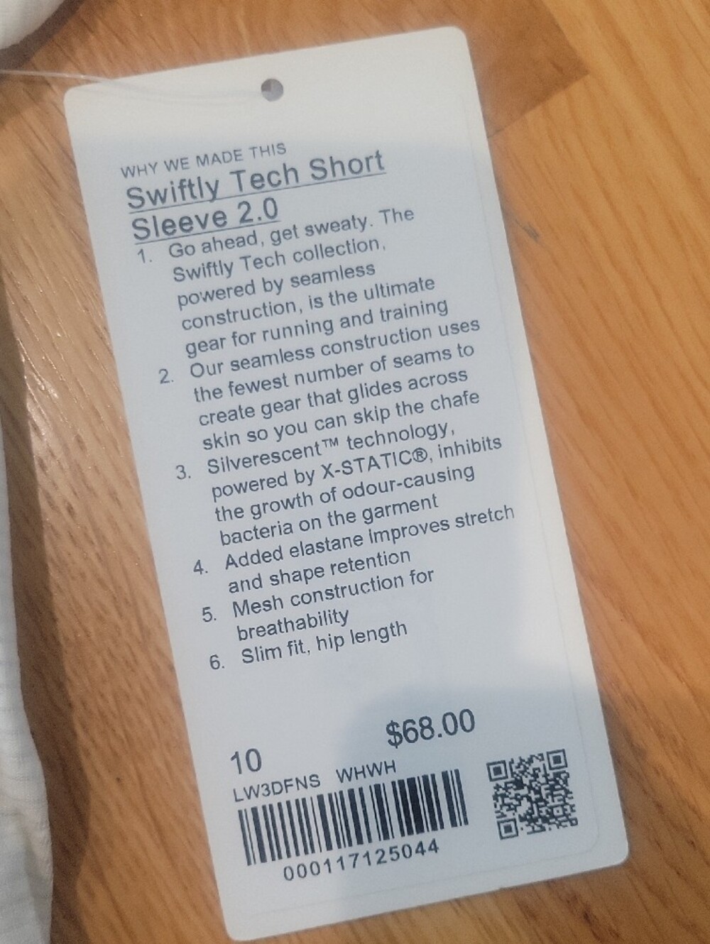 Lululemon Women's Swiftly Tech Short SLEEVE 2.0 - Picture 2 of 4